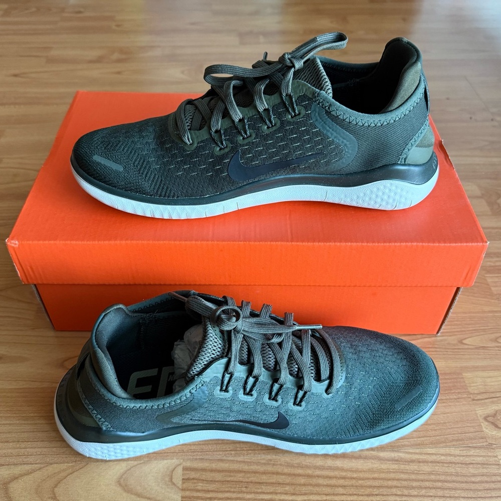 Nike Free RN 2018 in Cargo Khaki